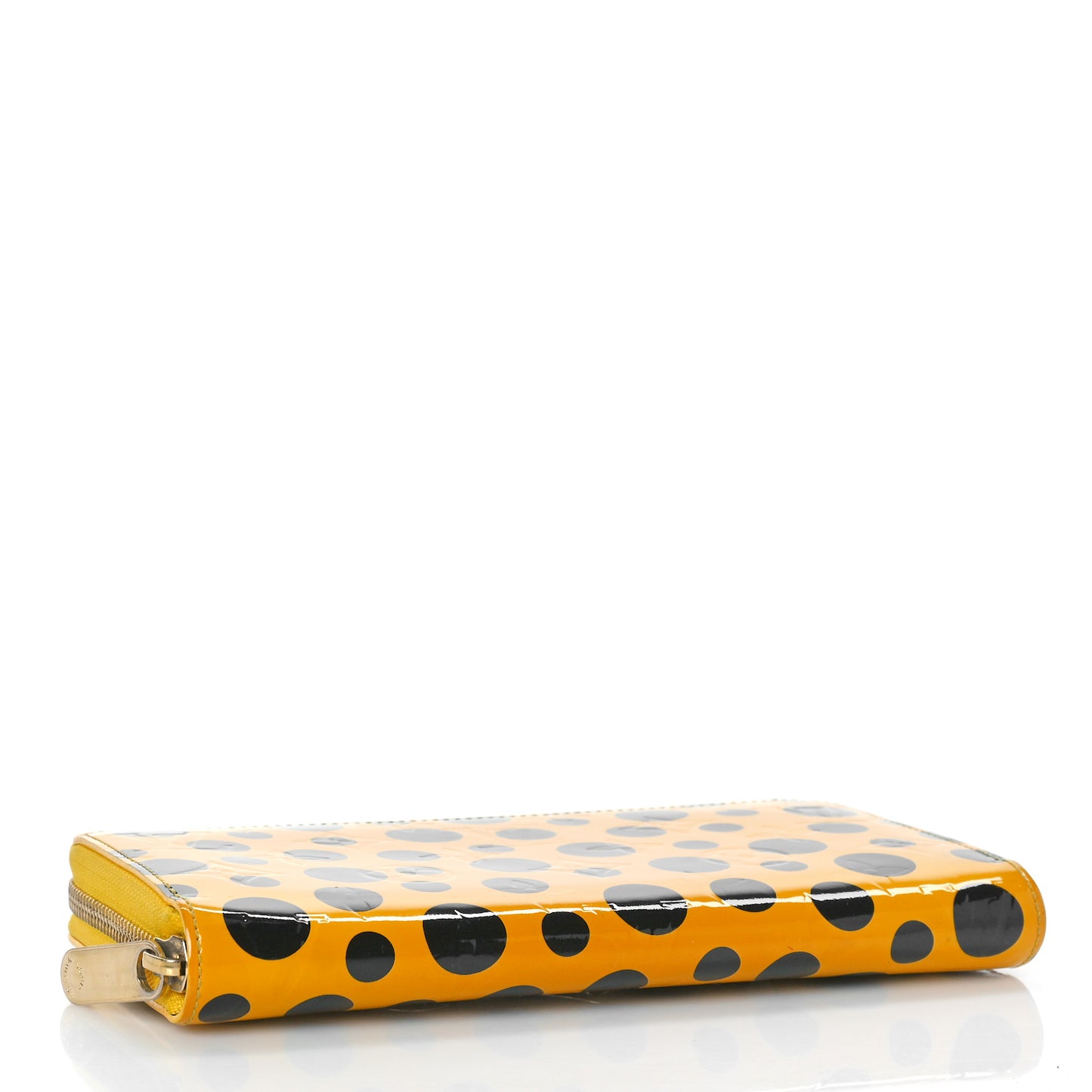 Vernis Kusama Infinity Dots Zippy Wallet Yellow