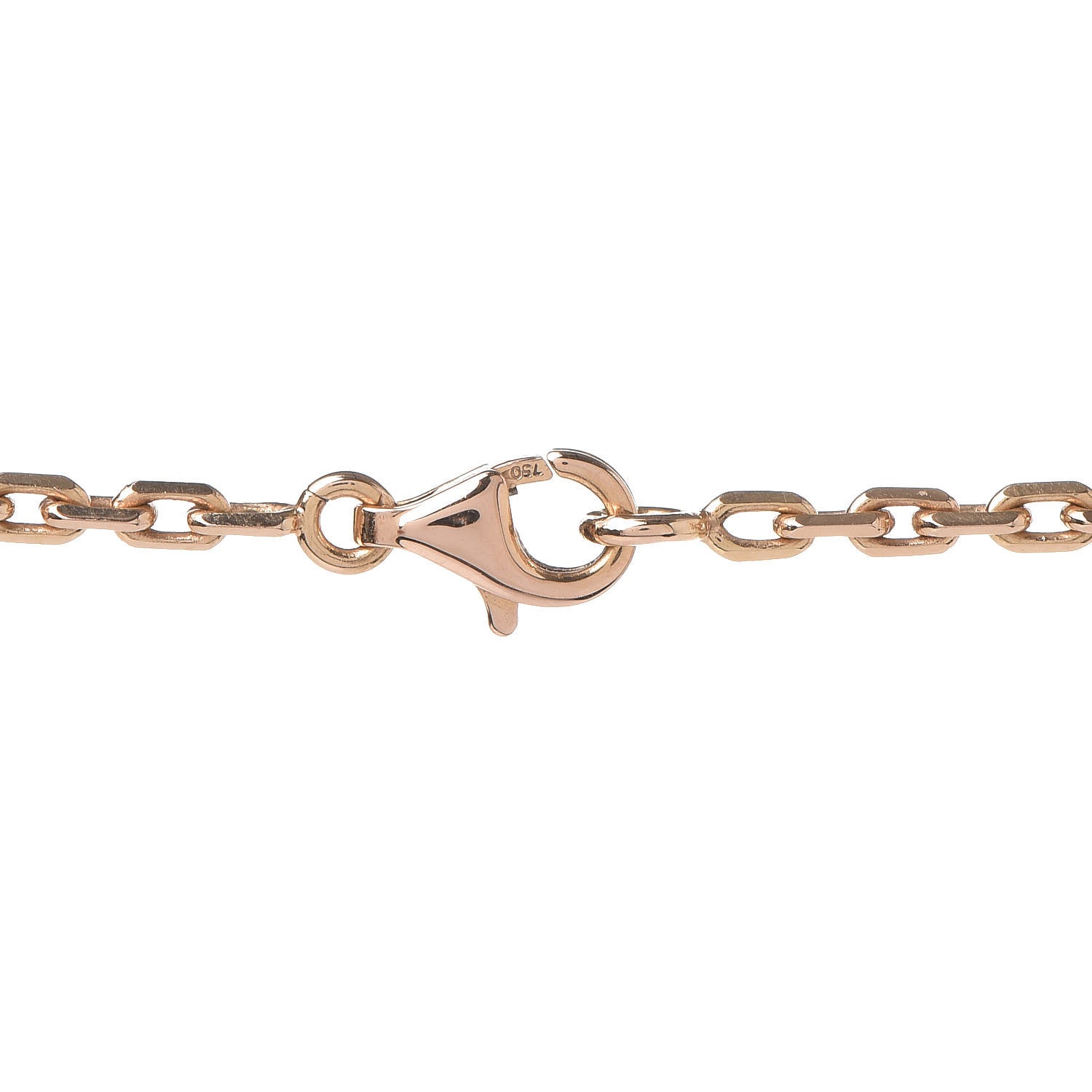 Van Cleef & Arpels 18K Yellow Gold Letterwood 10 Motifs Vintage Alhambra Necklace 4 of 7