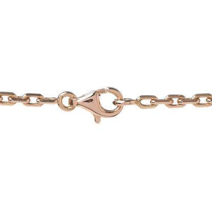 Van Cleef & Arpels 18K Yellow Gold Letterwood 10 Motifs Vintage Alhambra Necklace 4 of 7