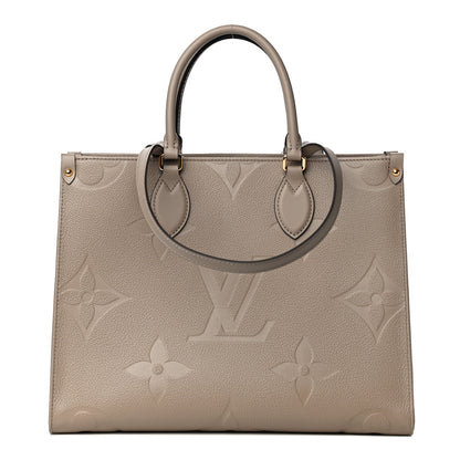 Louis Vuitton Empreinte Monogram Giant Onthego MM Tourterelle 1 of 9