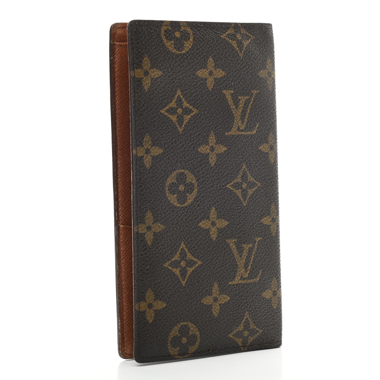 Louis Vuitton Monogram Porte Valeurs Checkbook Wallet 3 of 12