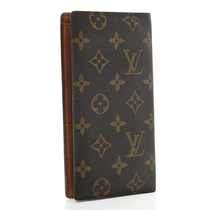Louis Vuitton Monogram Porte Valeurs Checkbook Wallet 3 of 12