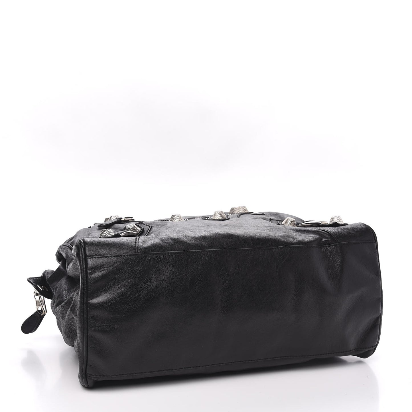 Agneau Giant 21 Silver Hardware Mid Day Black