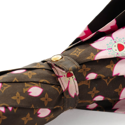 Louis Vuitton Monogram Cherry Blossom Parasol Parapluie Umbrella 7 of 10
