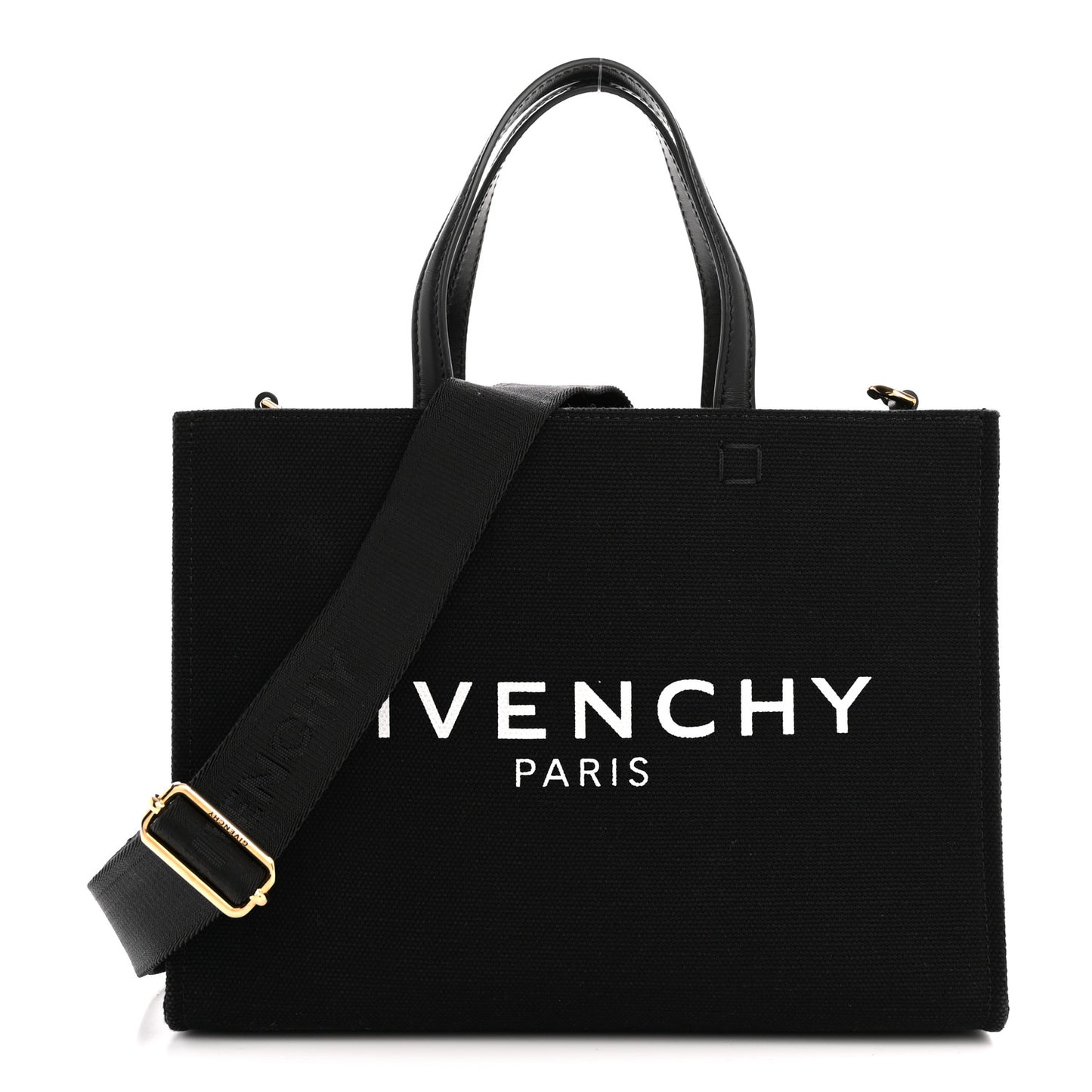 Canvas Small G Tote Black