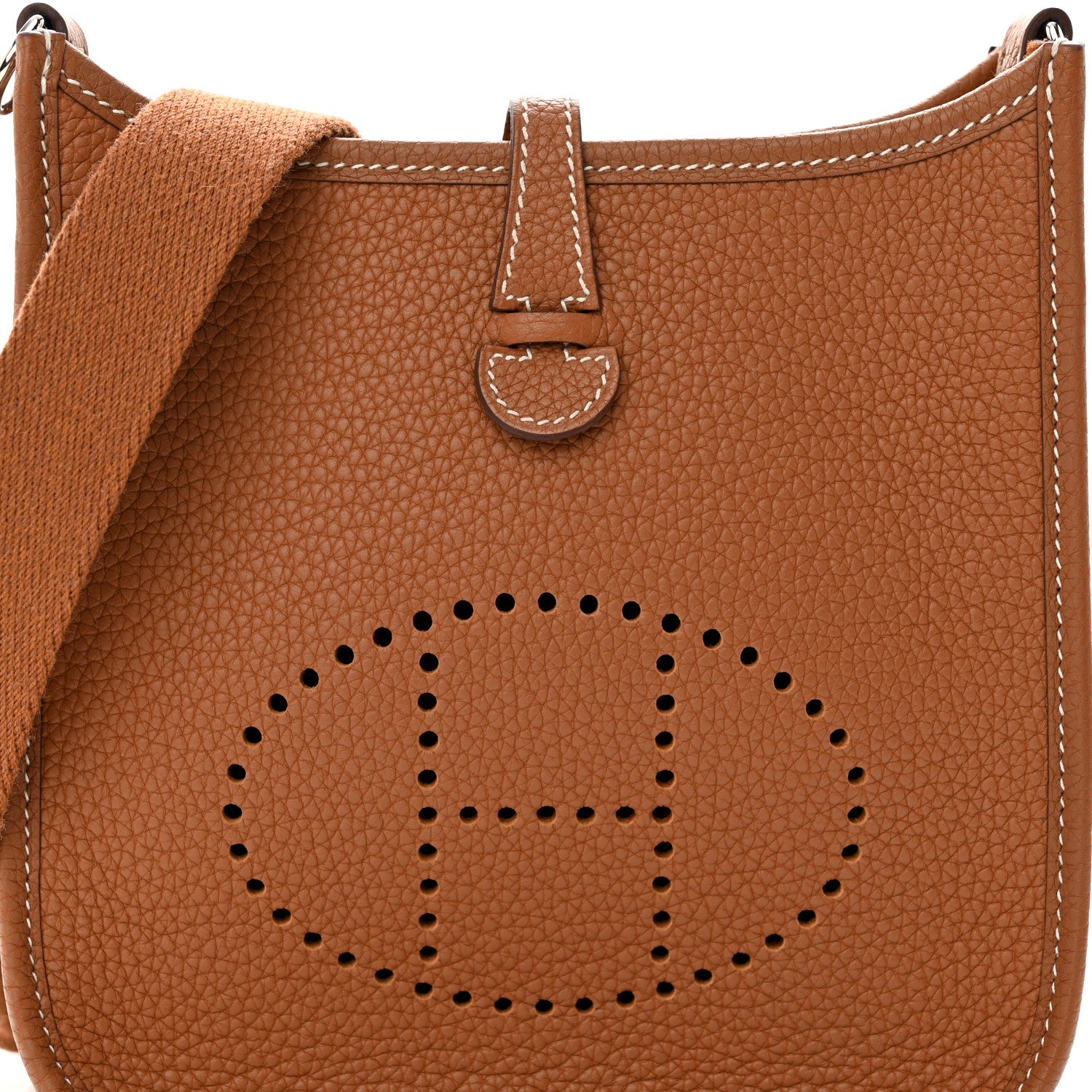 Hermes Taurillon Maurice Evelyne TPM Gold 8 of 12