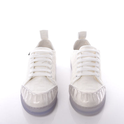 Fendi Corda FF Promenade Low Top Sneakers 39 White 5 of 11