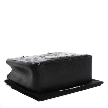 Chanel Caviar Grand Shopping Tote GST Black 4 of 8
