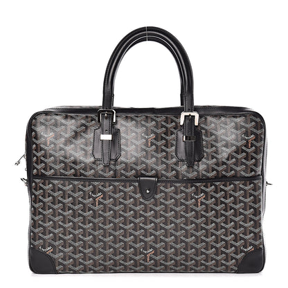 Goyard Goyardine Ambassade MM Briefcase Black 1 of 11