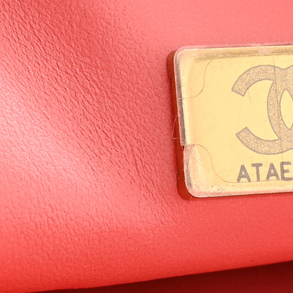 Chanel Lambskin Quilted Mini Quilted Handle Crush Flap  Pink 7 of 11