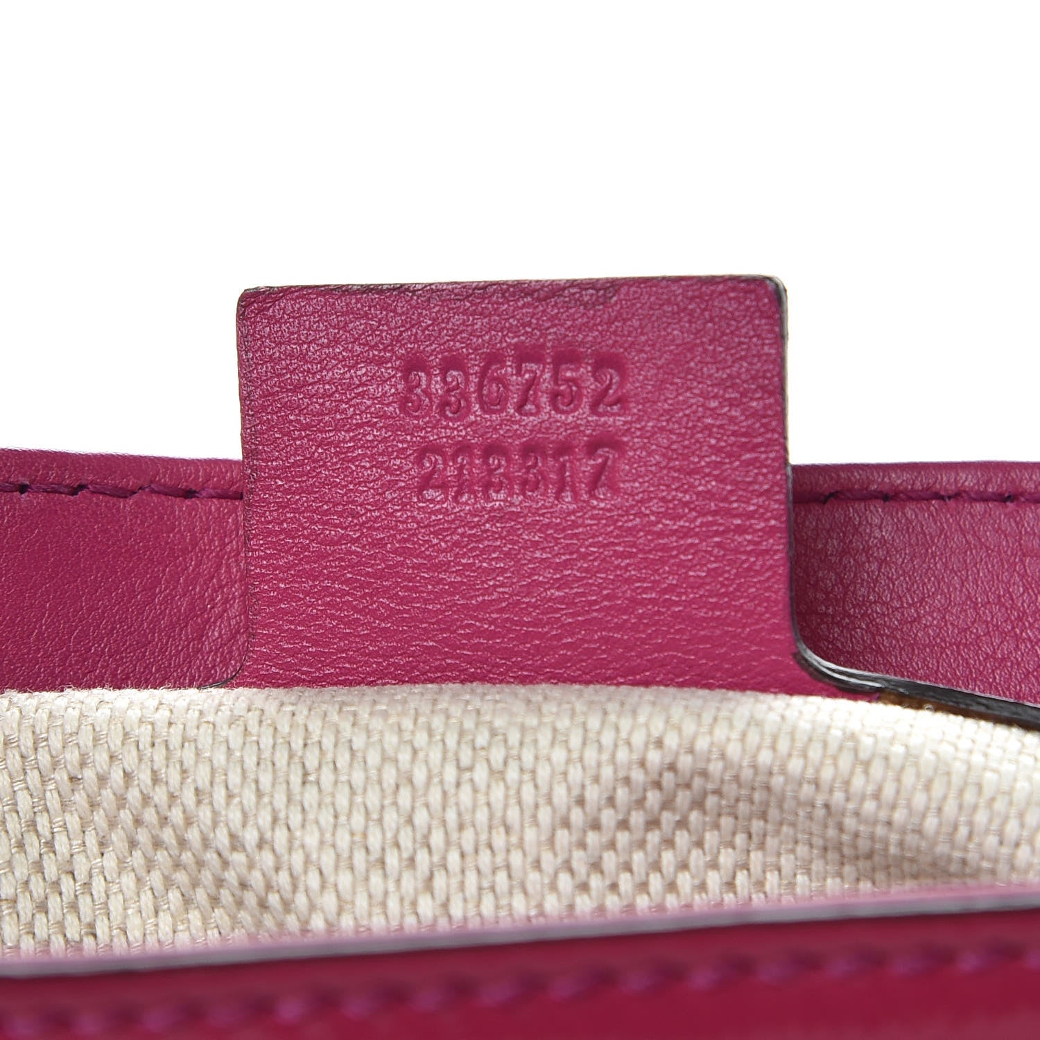 Gucci Patent Medium Soho Flap Crossbody Bright Bougainvillea 7 of 11