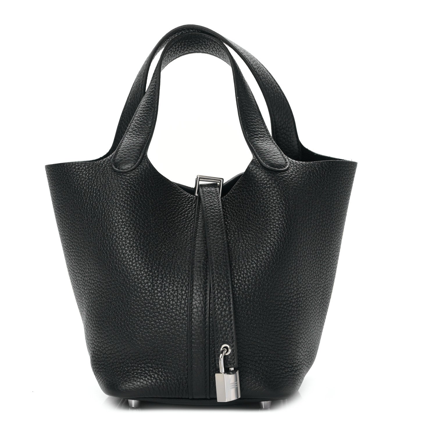 Hermes Taurillon Clemence Picotin Lock 18 PM Black 1 of 8