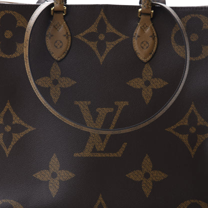 Louis Vuitton Reverse Monogram Giant Onthego GM 10 of 10