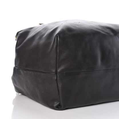 Chanel Calfskin CC Duffel Bag Black 14 of 17