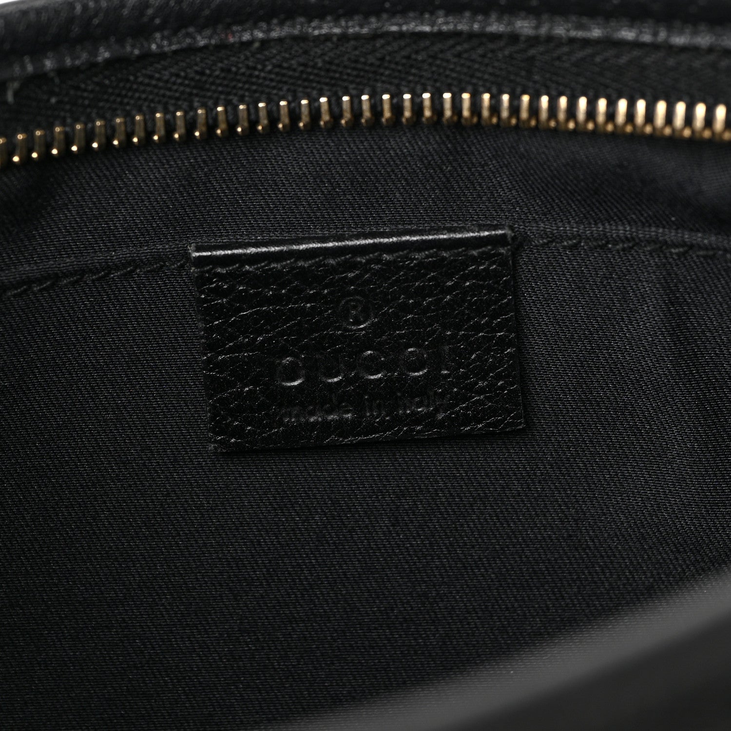 Gucci Monogram D Ring Abbey Pochette Black 6 of 9