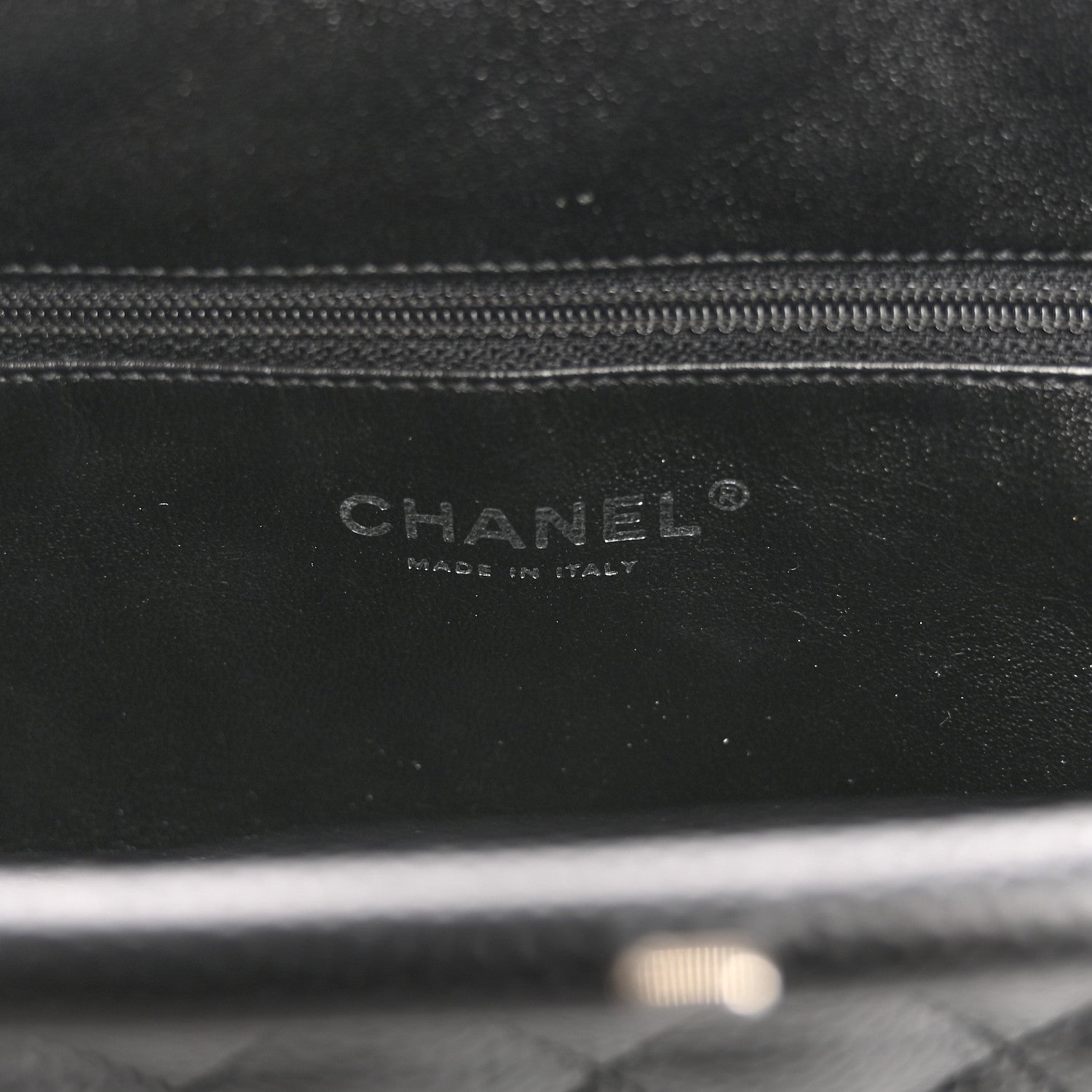 Chanel Caviar Quilted Timeless Clutch Black 6 of 8