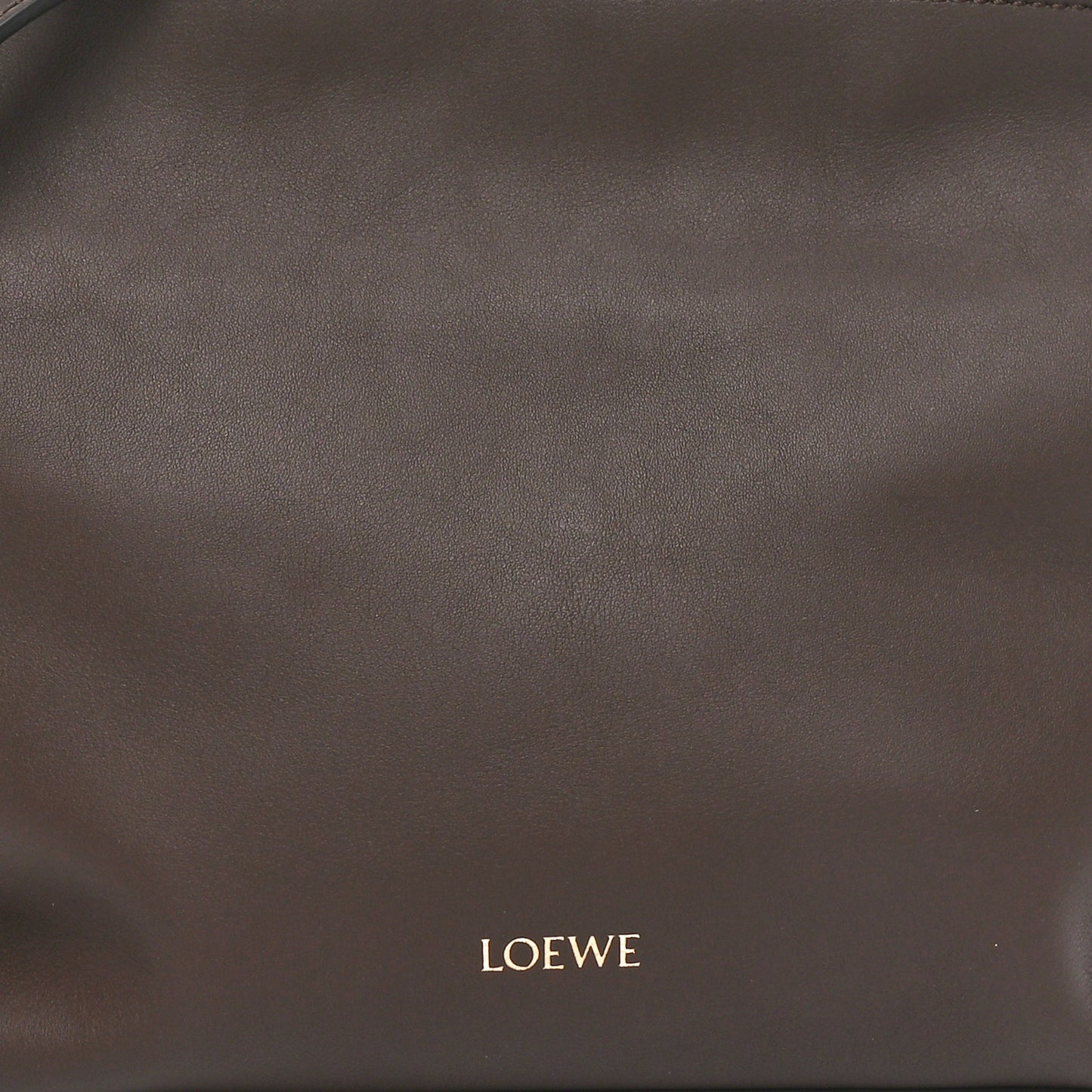 Calfskin Mini Flamenco Knot Clutch Chocolate