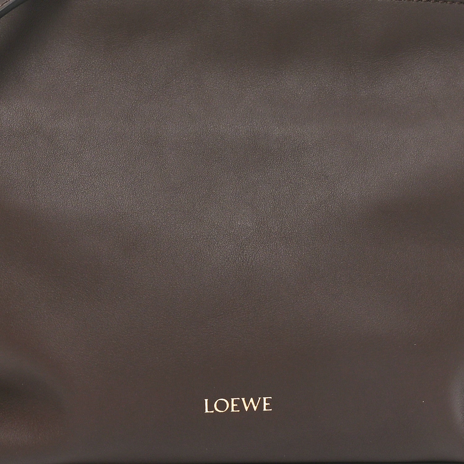 Loewe Calfskin Mini Flamenco Knot Clutch Chocolate 8 of 10