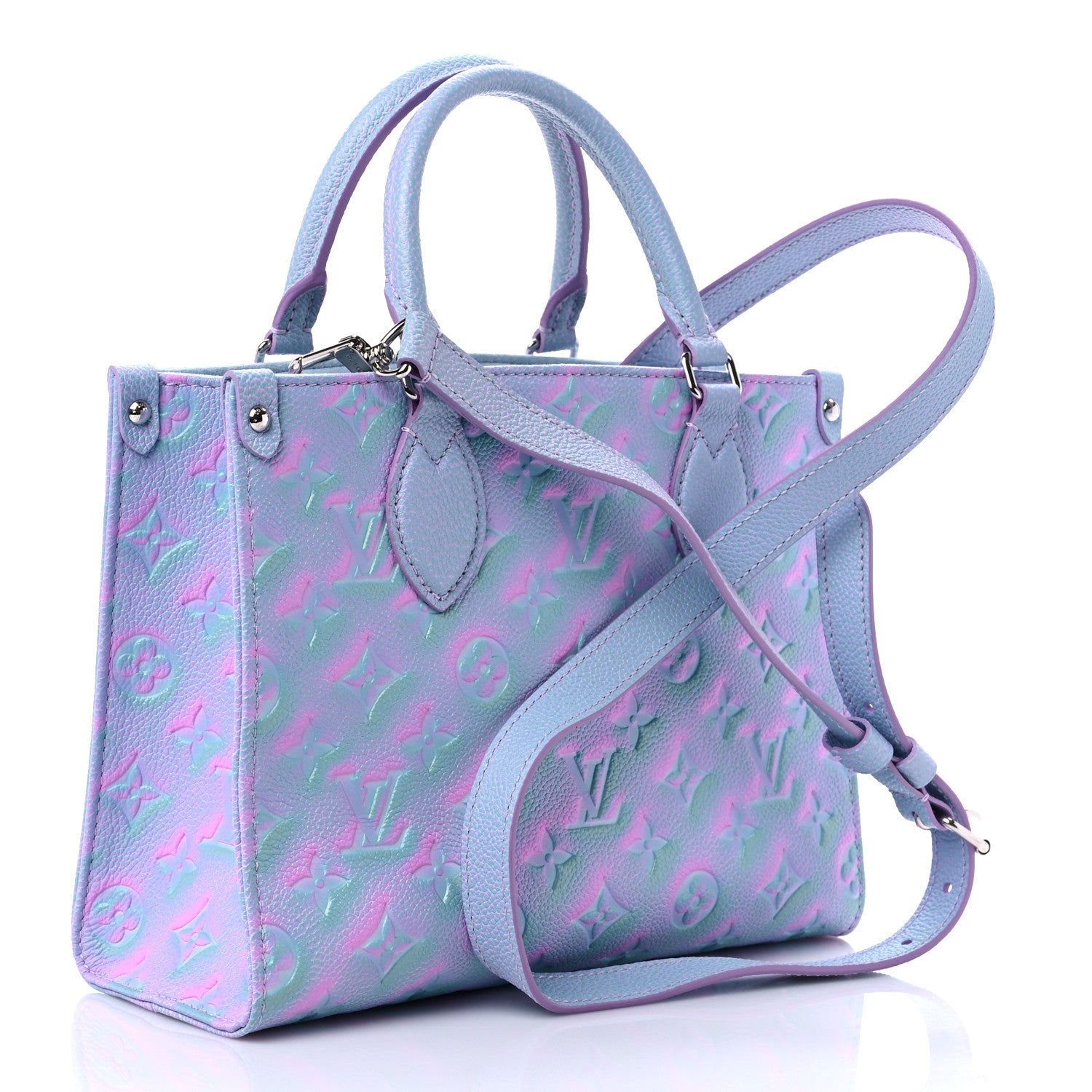 Louis Vuitton Empreinte Monogram Summer Stardust Onthego PM Lilas 3 of 8