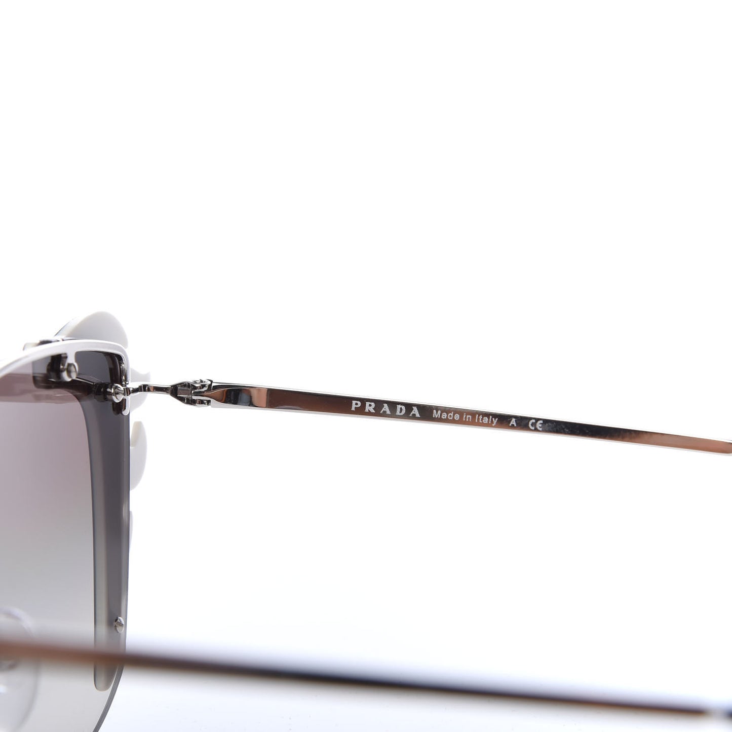 Prada Flame Sunglasses SPR 59V Black 733631 – FASHIONPHILE