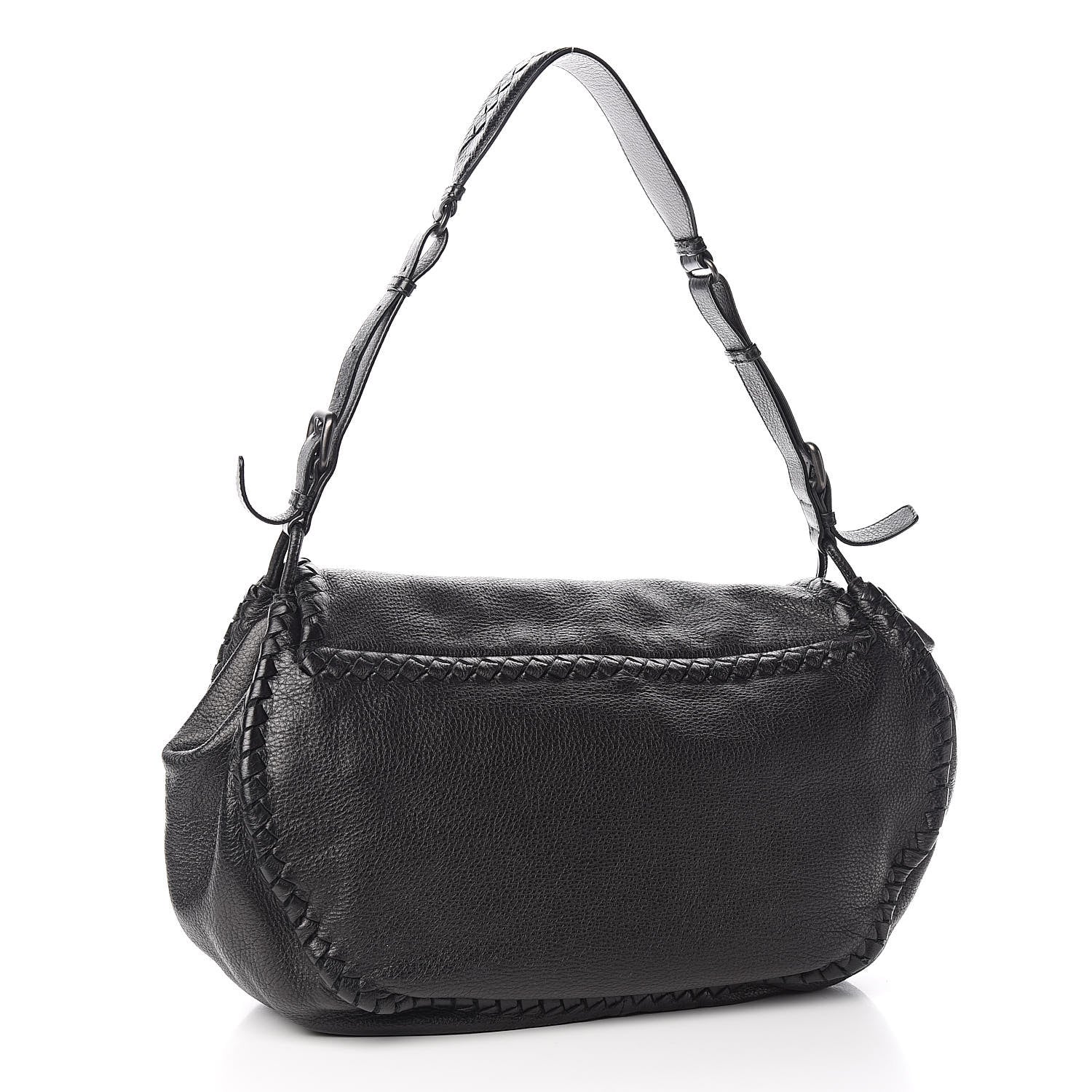 Bottega Veneta Cervo Messenger Bag Black 3 of 12