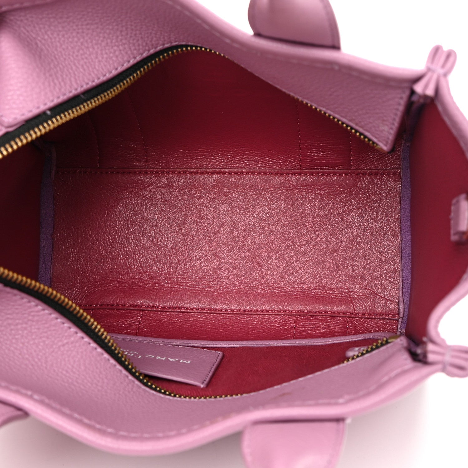 Marc Jacobs Grained Calfskin Small The Tote Bag Orchid Haze 8 of 25