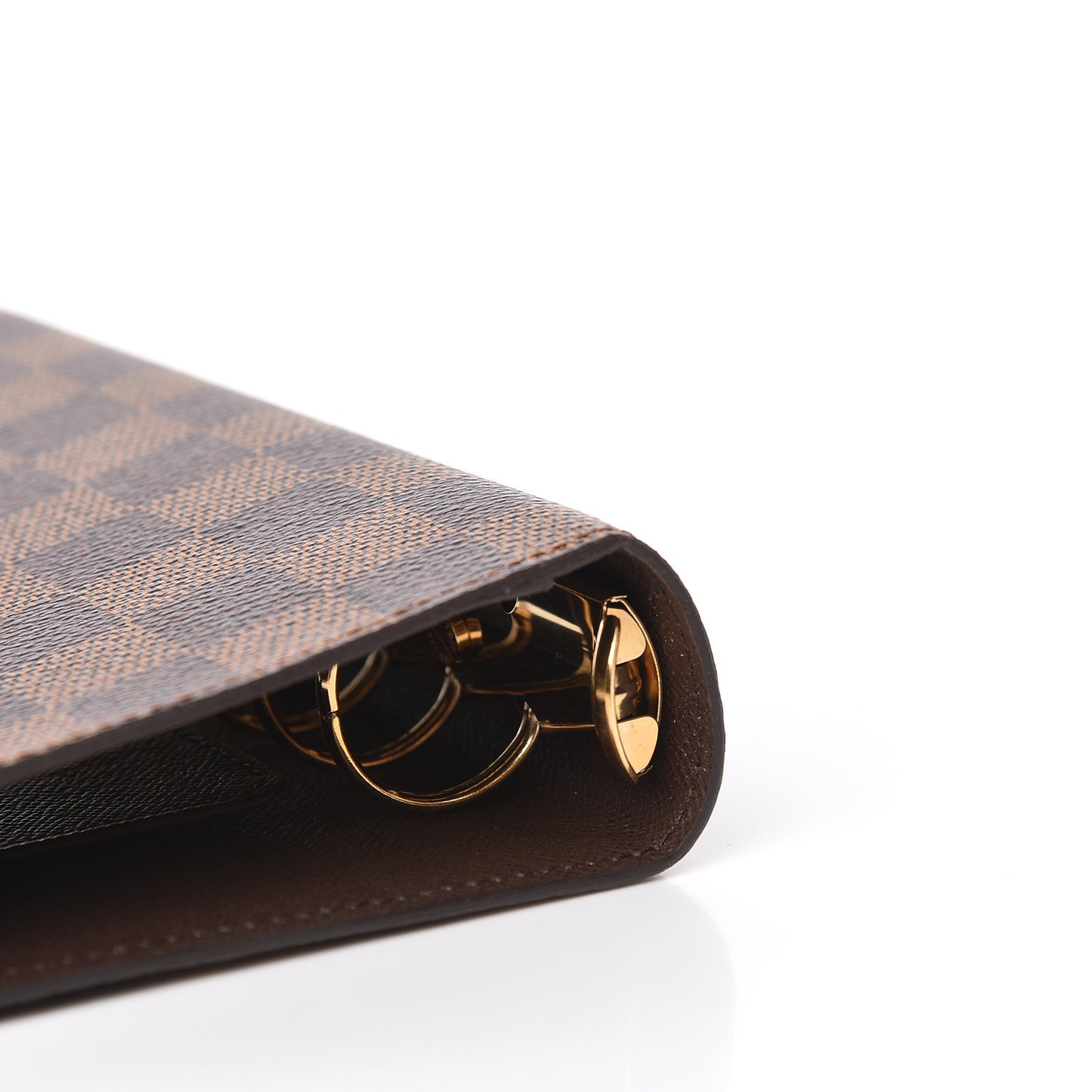 Damier Ebene Medium Ring Agenda Cover