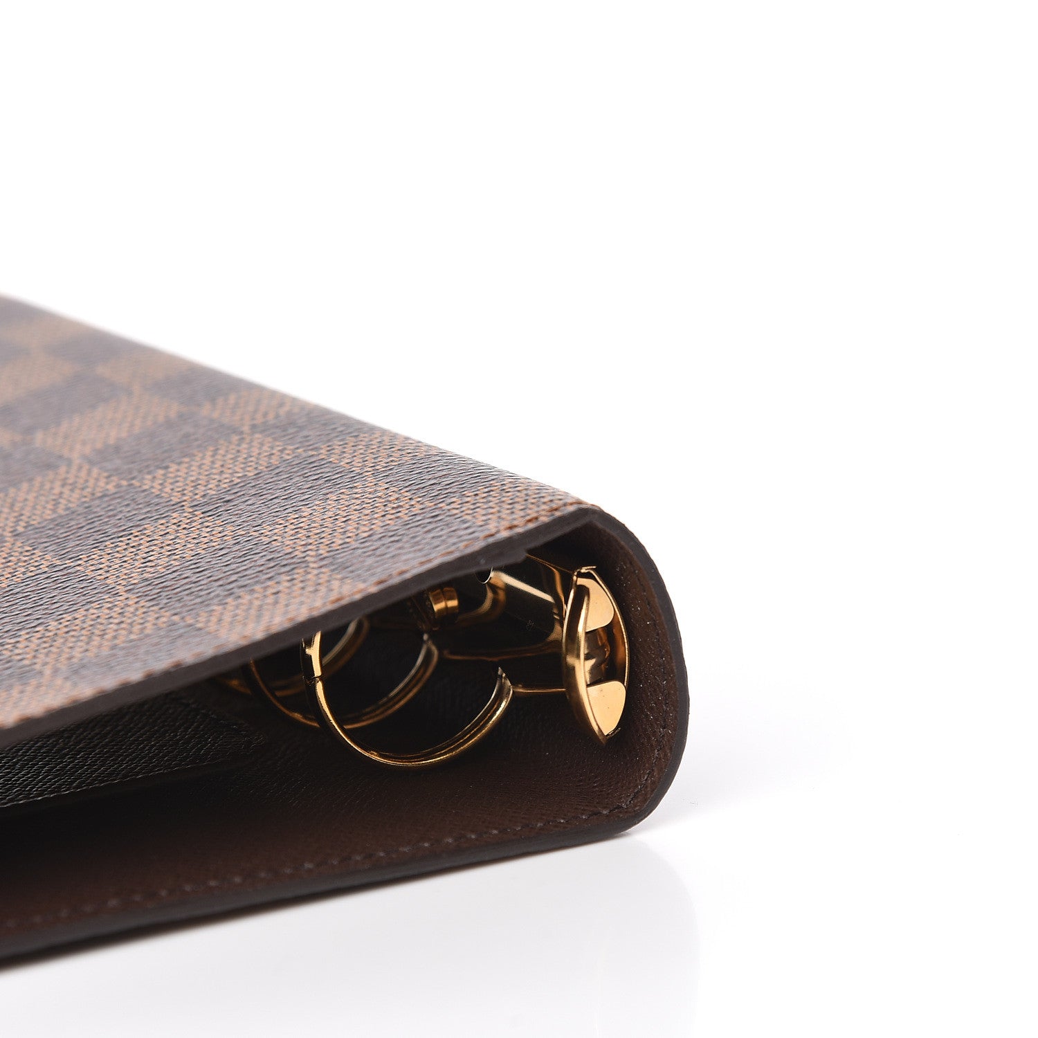 Louis Vuitton Damier Ebene Medium Ring Agenda Cover 9 of 9