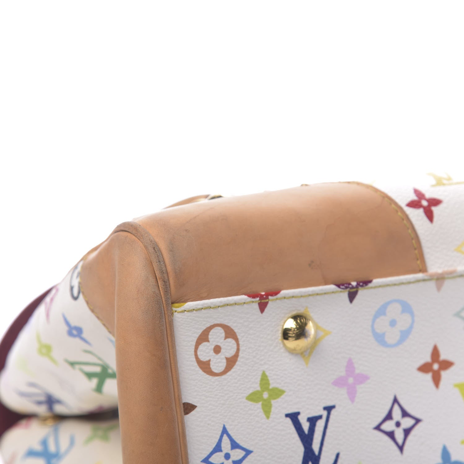Louis Vuitton Monogram Multicolor Beverly GM White 9 of 15