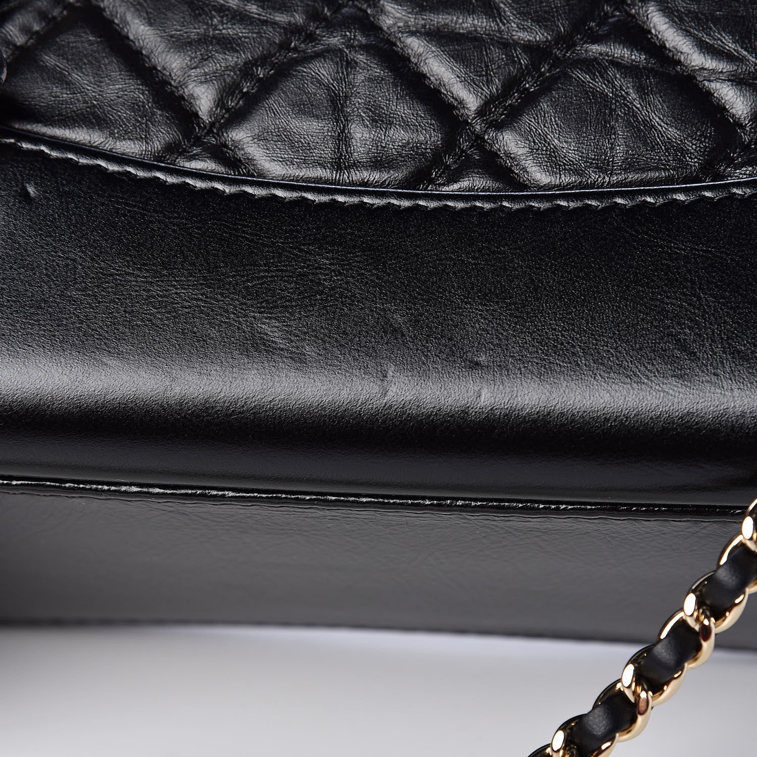 Chanel Aged Calfskin Quilted Small Gabrielle Backpack Black 10 of 10