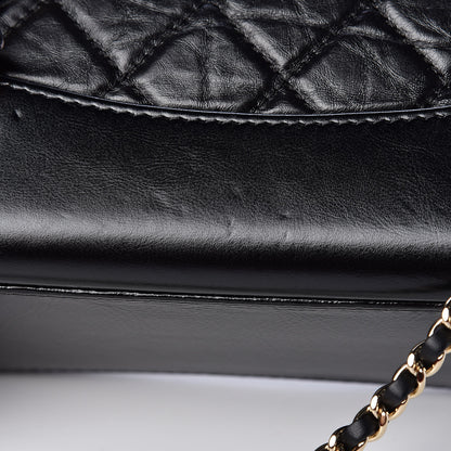 Chanel Aged Calfskin Quilted Small Gabrielle Backpack Black 10 of 10