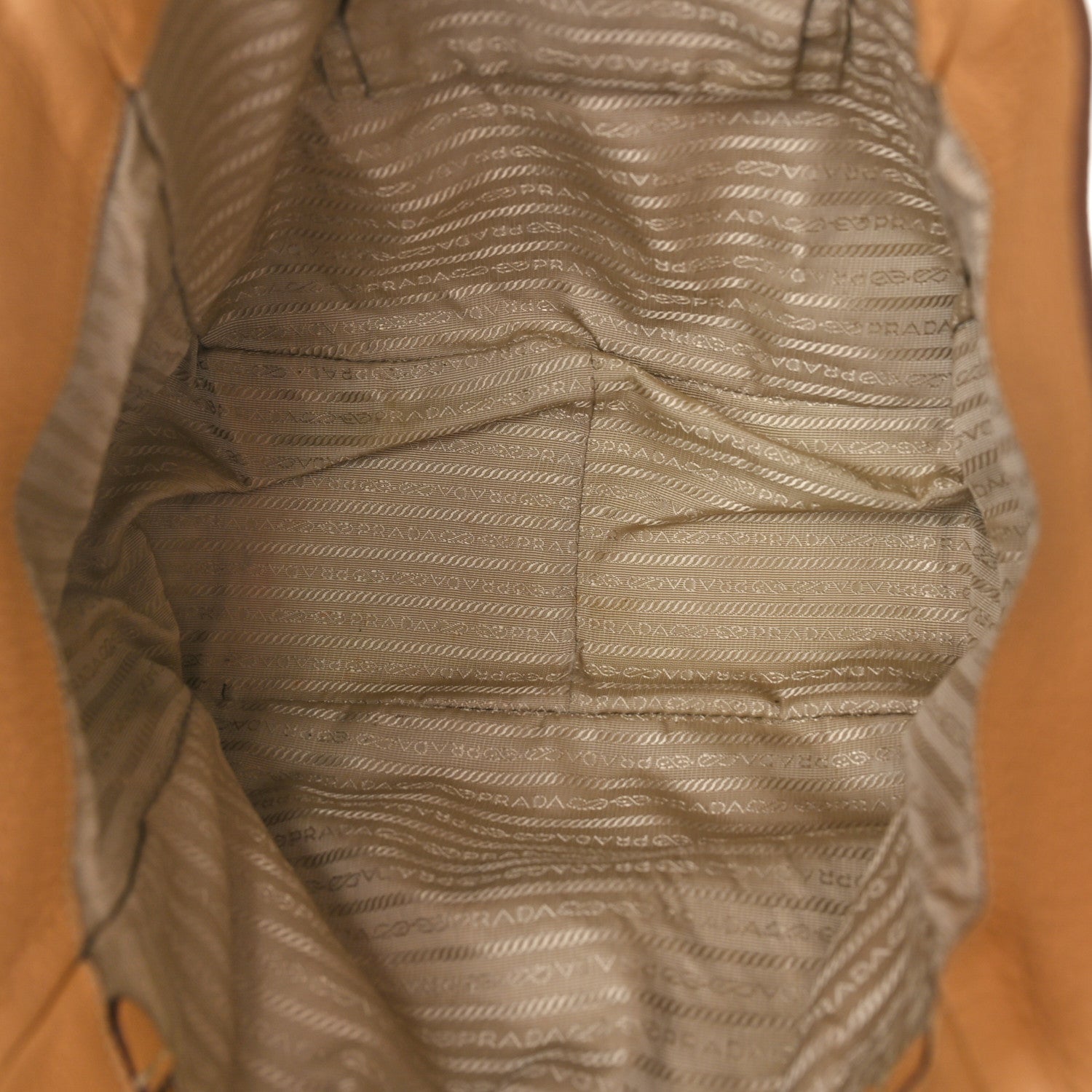 Prada Vitello Daino Studded Hobo Sabbia 5 of 15