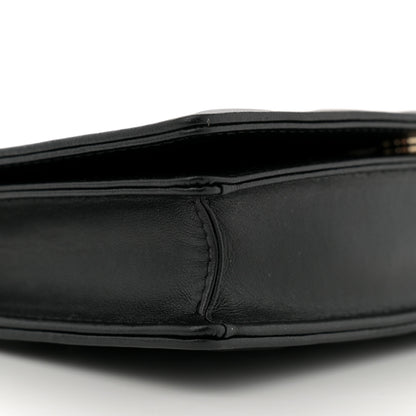 Christian Dior Lambskin Cannage Lady Dior Pouch Black 9 of 10