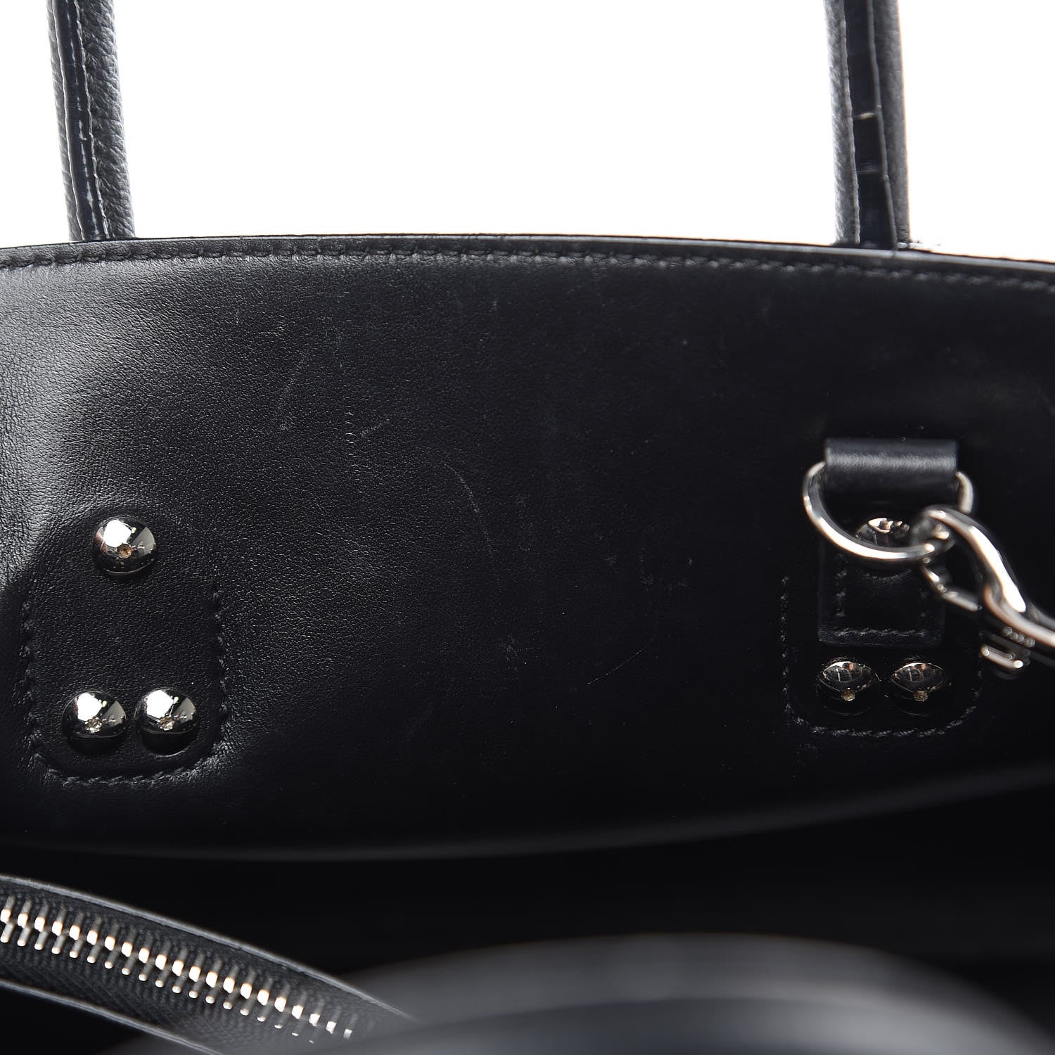 Saint Laurent Grained Calfskin Baby Sac De Jour Black 14 of 16
