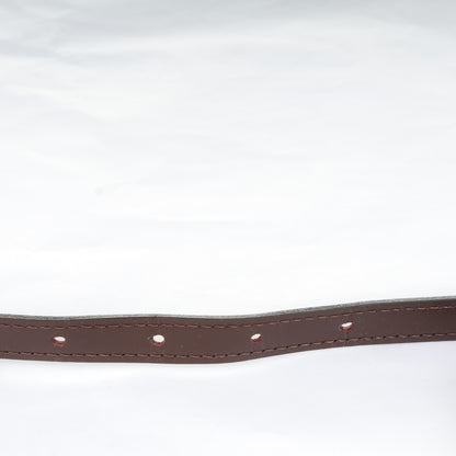 Louis Vuitton Calfskin 16mm Adjustable Shoulder Strap Brown 3 of 5