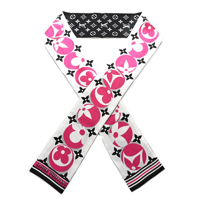 Louis Vuitton Silk Monogram Marbles Bandeau Midnight Fuchsia 1 of 4