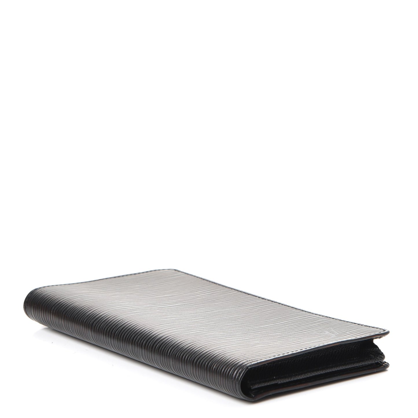 Epi Porte Valeurs Checkbook Wallet Black