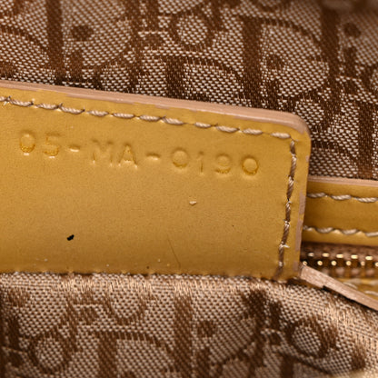 Christian Dior Patent Cannage Large Lady Dior Dark Beige 7 of 12