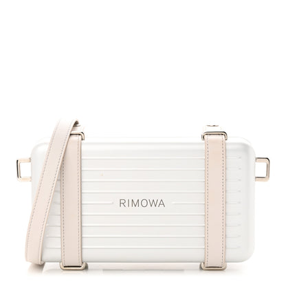 Christian Dior X RIMOWA Aluminum Personal Clutch On Strap Silver 1 of 14