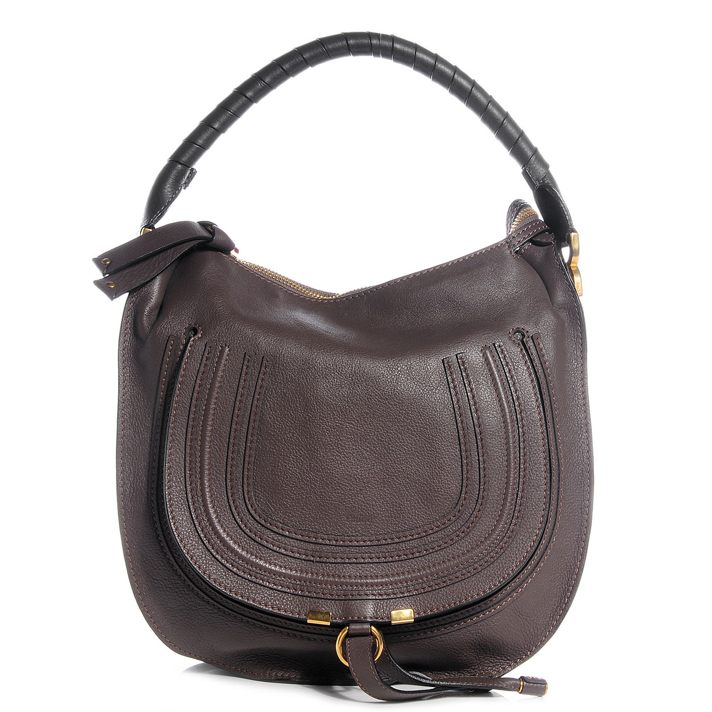 Calfskin Medium Marcie Hobo Ash