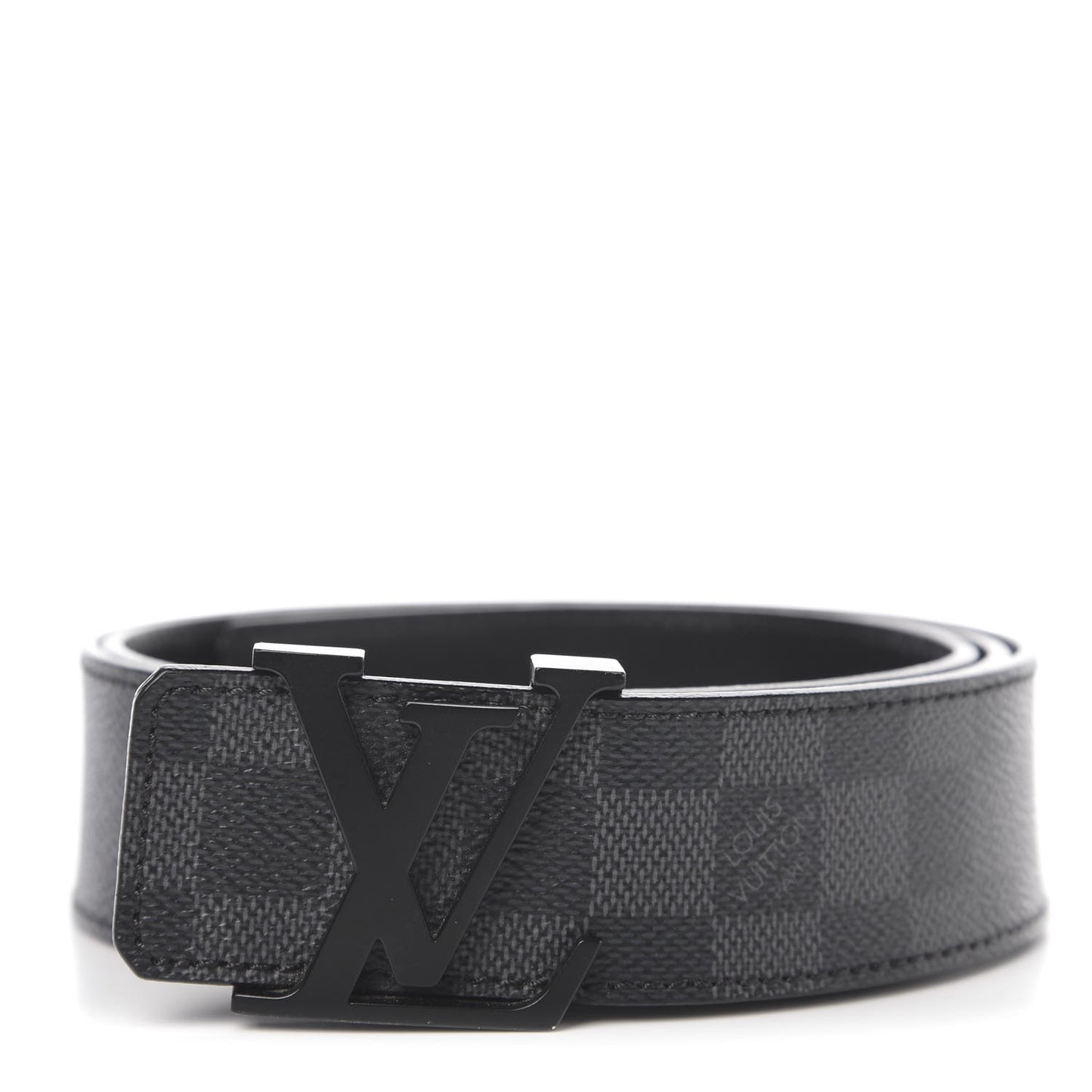 Damier Graphite 40mm LV Initiales Belt 100 40