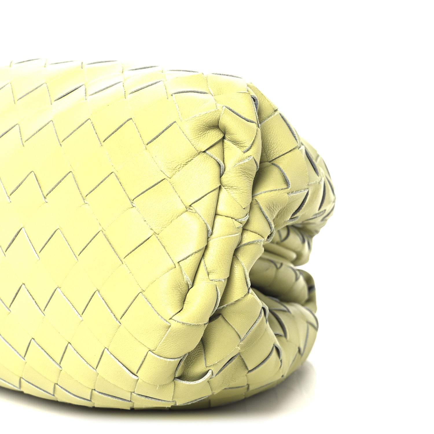 Bottega Veneta Nappa Maxi Intrecciato The Pouch Oversized Clutch Kiwi 11 of 11
