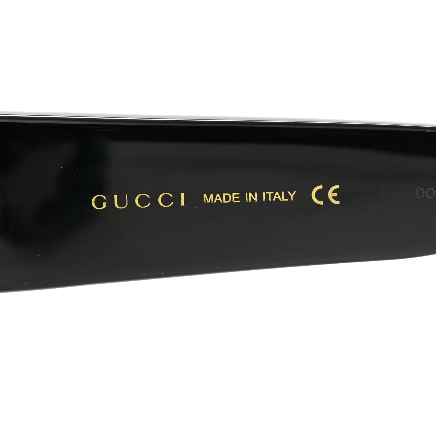 Gucci Acetate Square Frame Sunglasses GG0083S Glitter Red Black Green 5 of 8