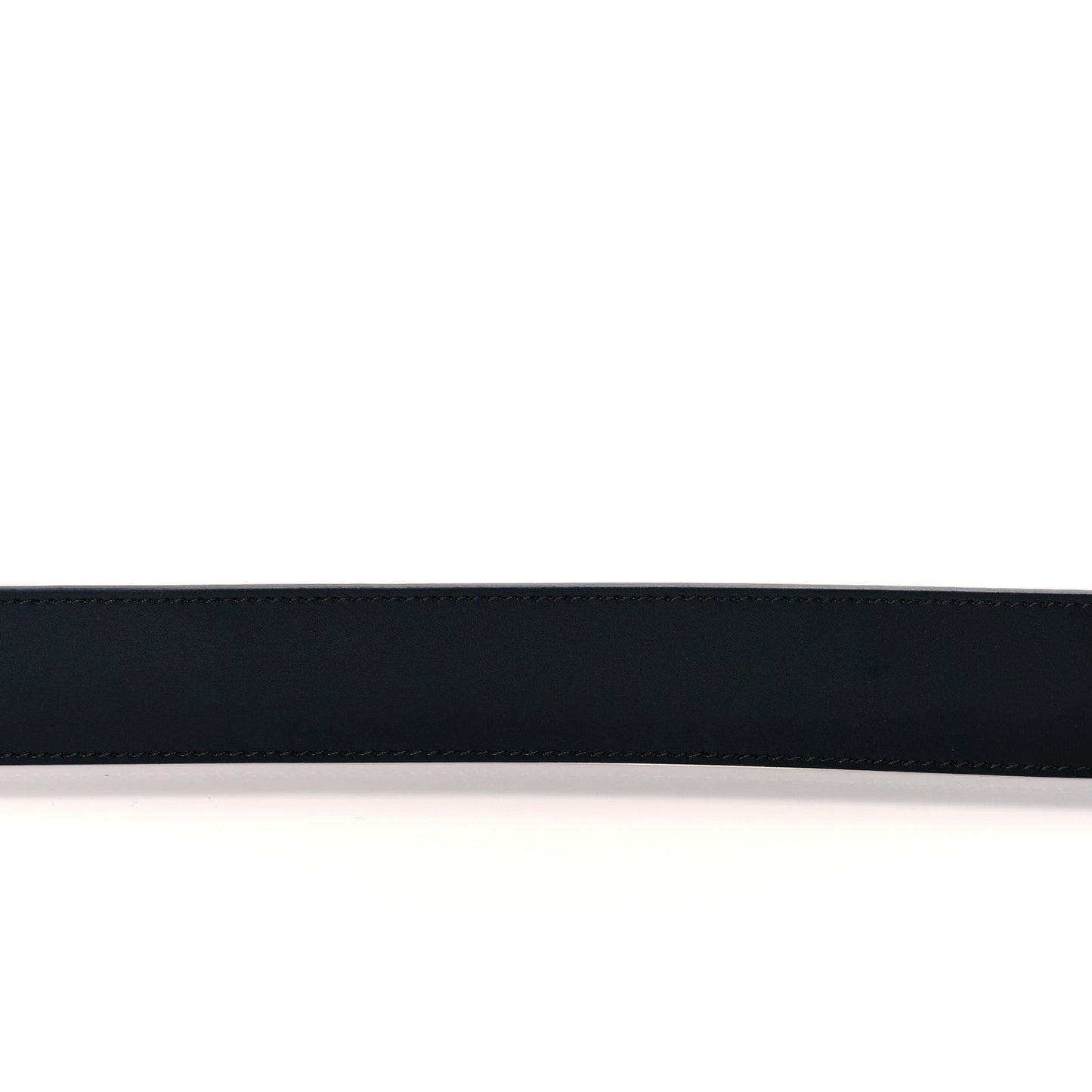 Vitello Liberty F is Fendi Bi-Color Reversible Belt 100 Black Peonia