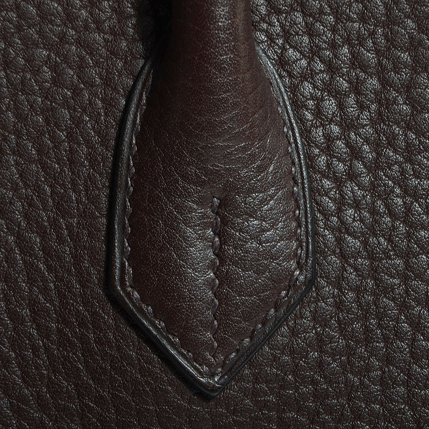Togo Birkin 35 Chocolate