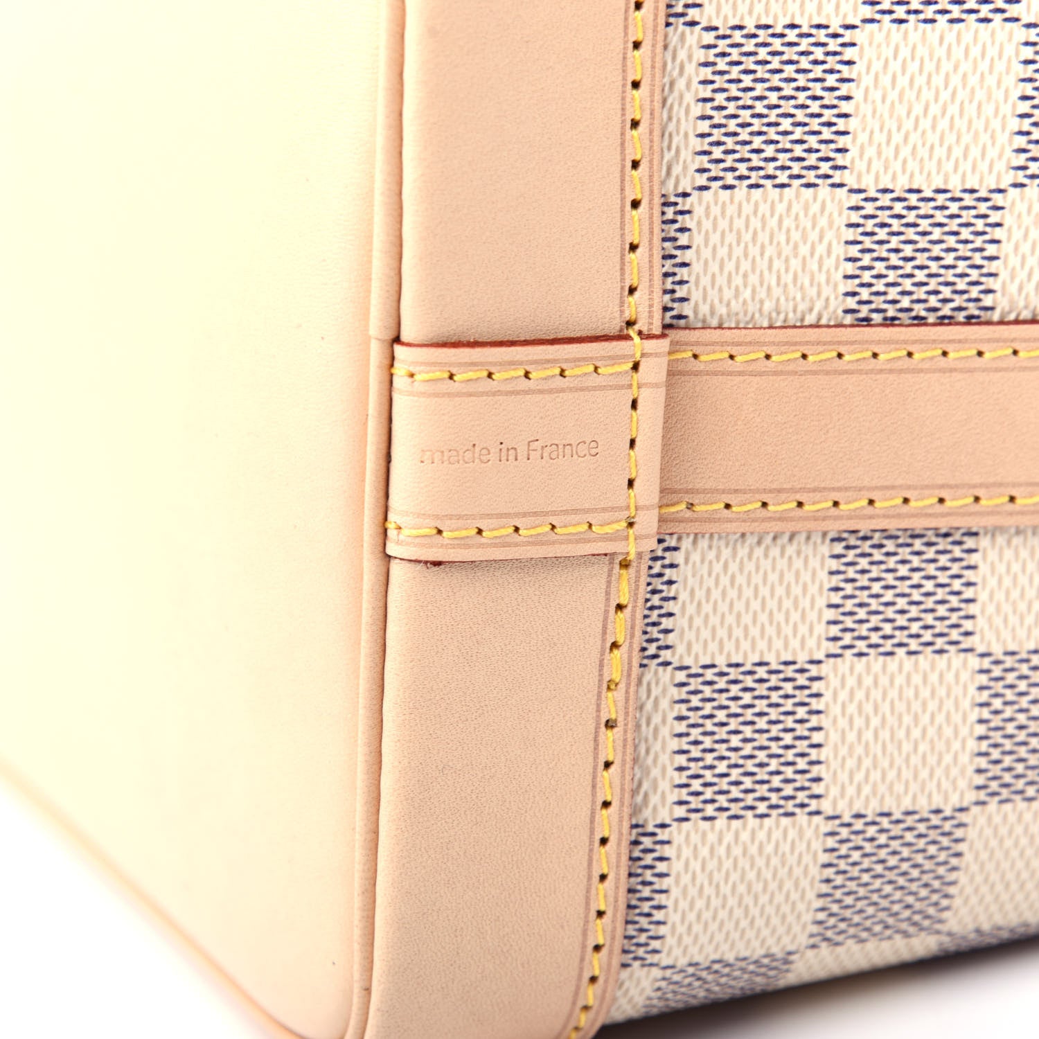 Louis Vuitton Damier Azur Noe BB 7 of 11