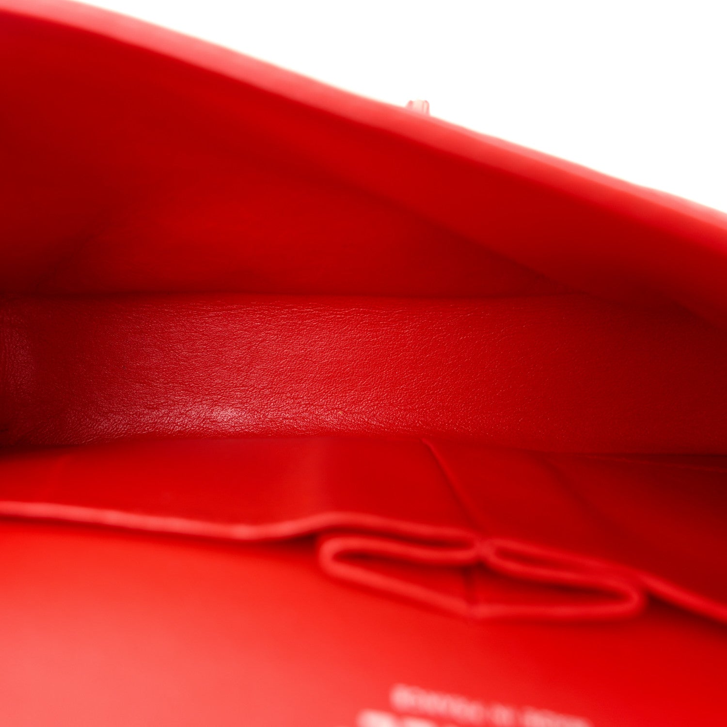 Chanel Lambskin Perforated Medium Double Flap Red 5 of 11