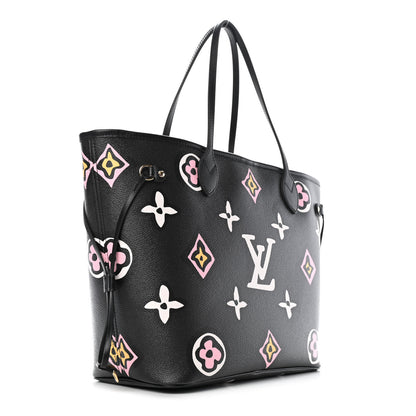 Louis Vuitton Monogram Giant Wild At Heart Neverfull MM Black 2 of 4