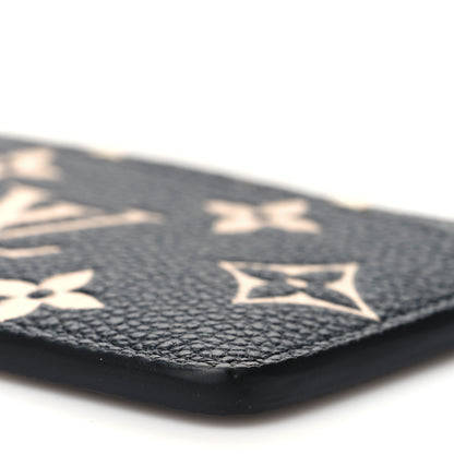 Louis Vuitton Empreinte Card Holder Black Beige 9 of 9