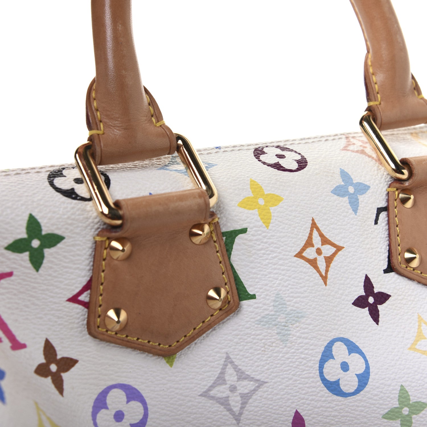 Louis Vuitton Monogram Multicolor Speedy 30 White 20 of 27